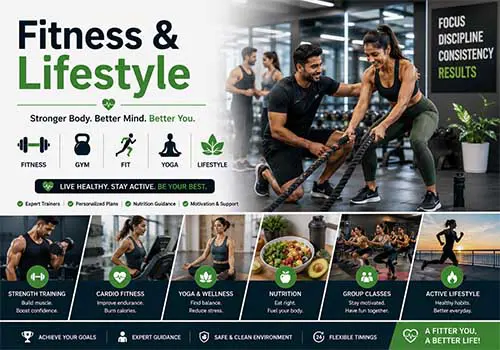 Gyms yoga studios fitness centers personal trainers and lifestyle clubs directory in India